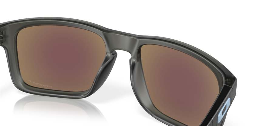 Oakley Sunglasses HOLBROOK Matte grey smoke/Prizm sapphire polarized OO9102-X5