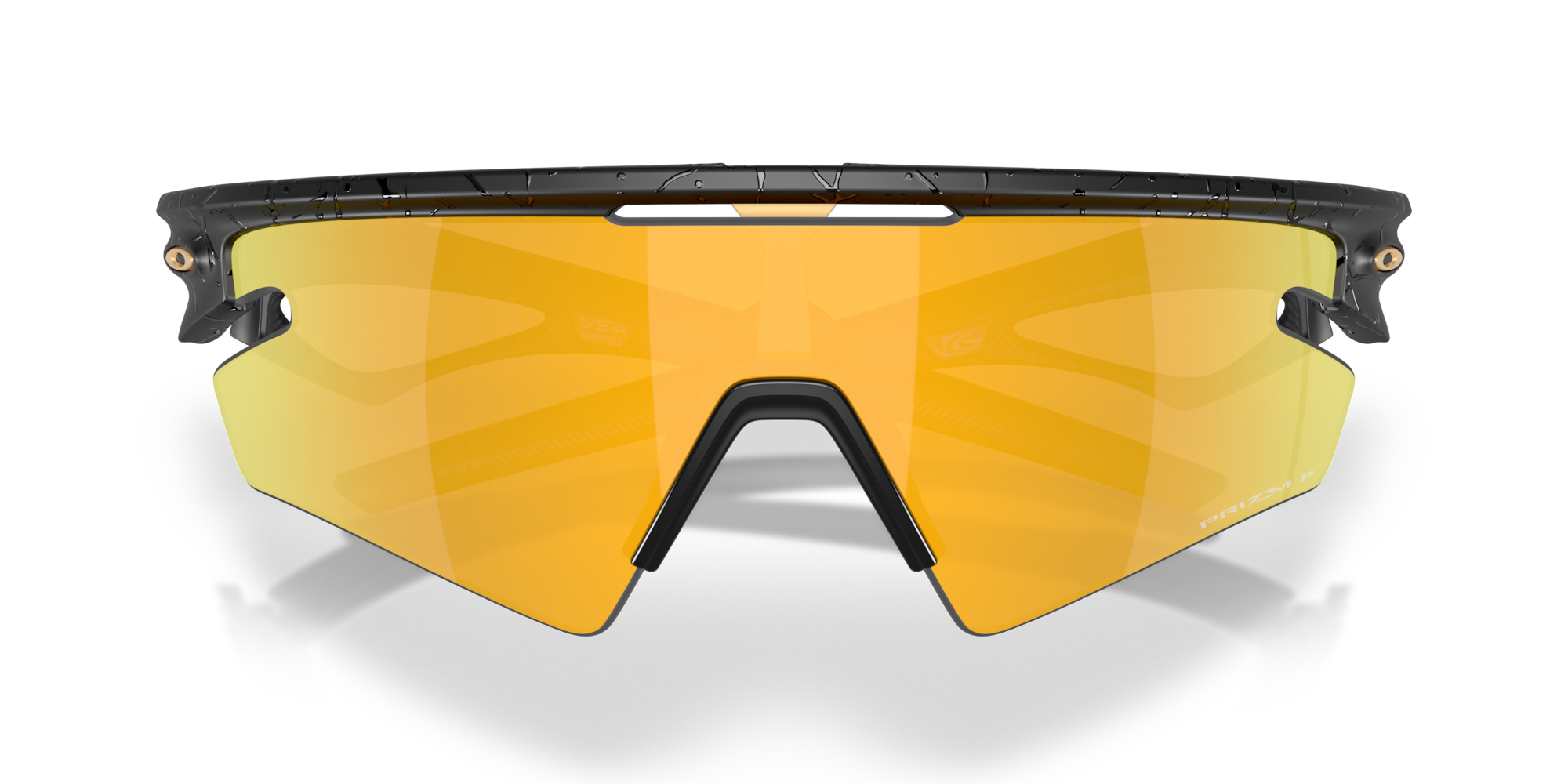 Oakley Okulary przeciwsłoneczne SPHAERA SLASH Matte Black Splatter / Prizm 24k Polarized OO9499-15