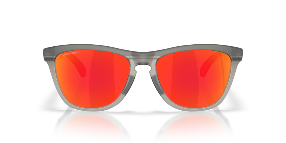 Oakley Okulary przeciwsłoneczne Frogskins Range XL Matte Grey Smoke/Grey Ink / Prizm Ruby OO9503-01
