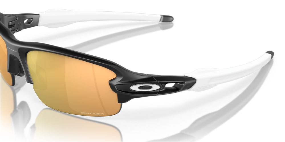 Oakley Okulary przeciwsłoneczne Flak XXS Matte Black, Prizm Rose Gold OJ9008-12