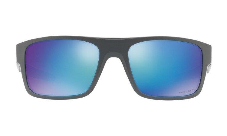 Oakley Sunglasses DROP POINT™ Matte Dark Gray / Prizm Sapphire Polarized OO9367-06