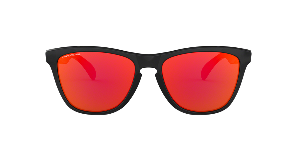 Oakley Sunglasses FROGSKINS Black Ink/Prizm Ruby OO9013-C9