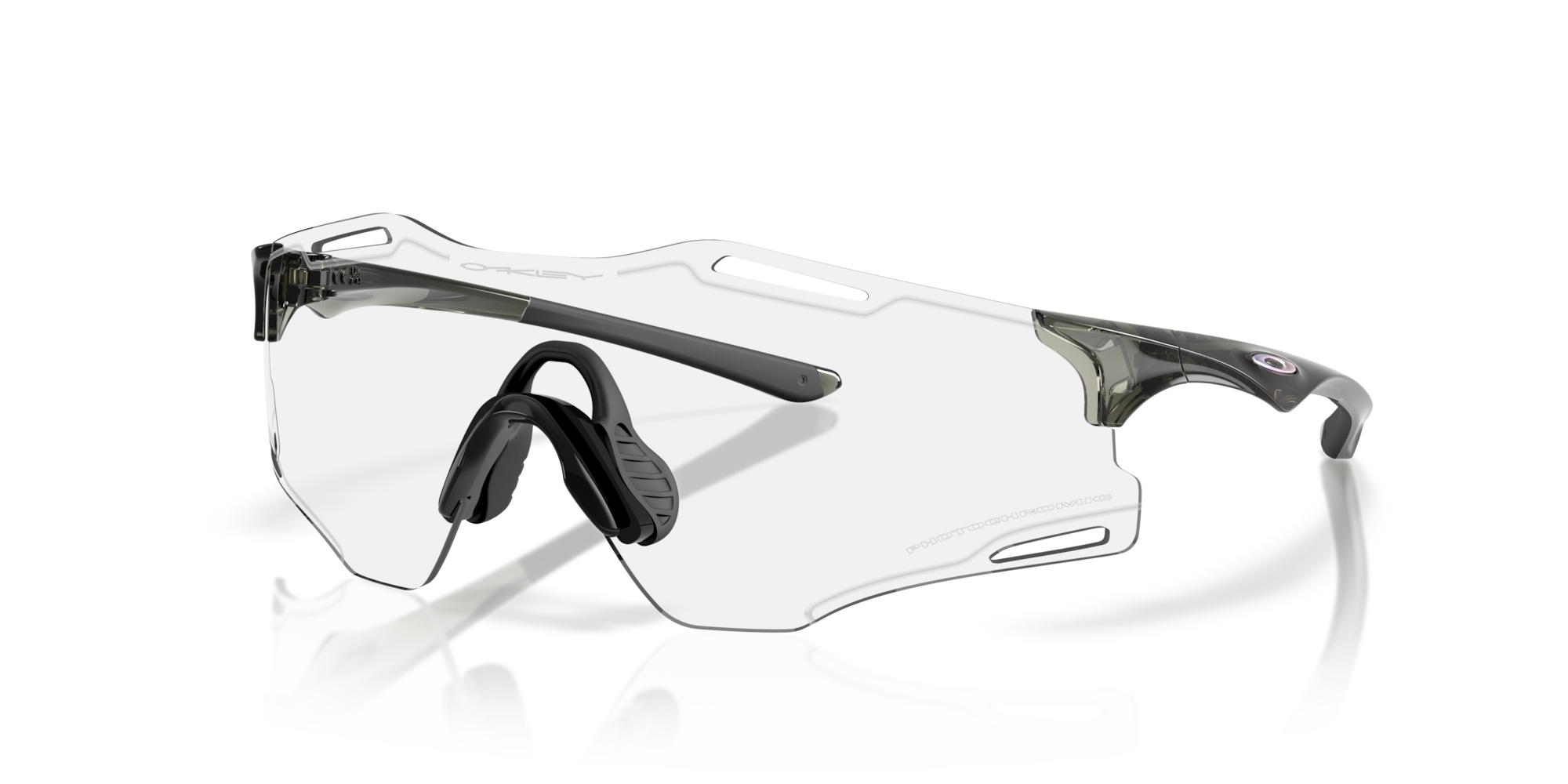 Oakley Okulary przeciwsłoneczne CYBR ZERO Polished Black / Clear To Black Iridium Photochromic OO9512D-06