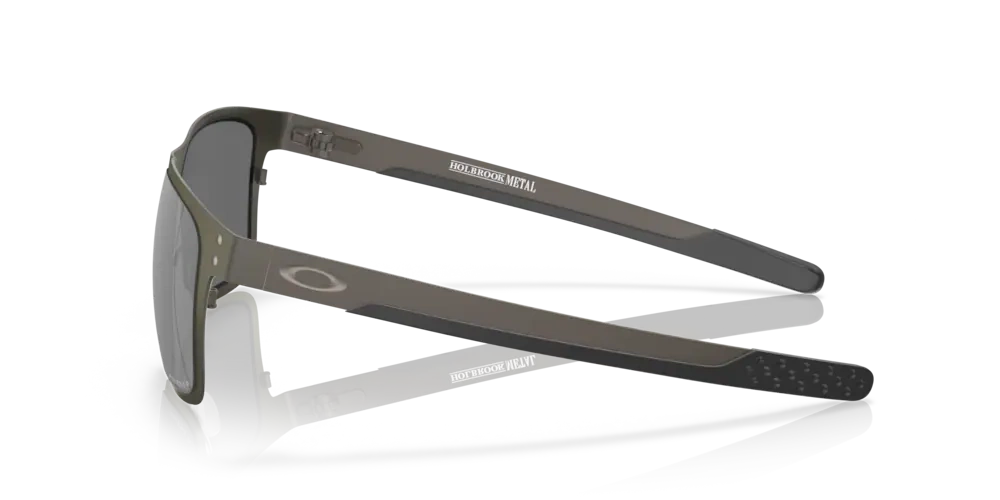 Oakley Sunglasses HOLBROOK™ METAL Matte Gunmetal / Prizm Black Iridium Polarized OO4123-06
