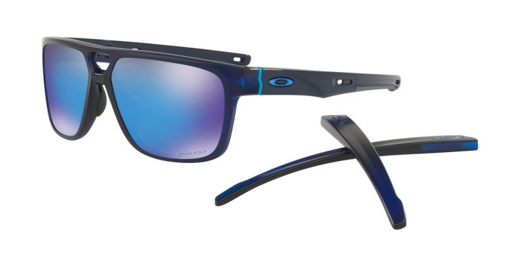 Oakley CROSSRANGE PATCH Matte Translucent Blue/Prizm Sapphire OO9382-03