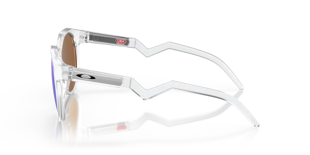 Oakley Okulary przeciwsłoneczne HSTN Matte Clear/Prizm Violet OO9464-02