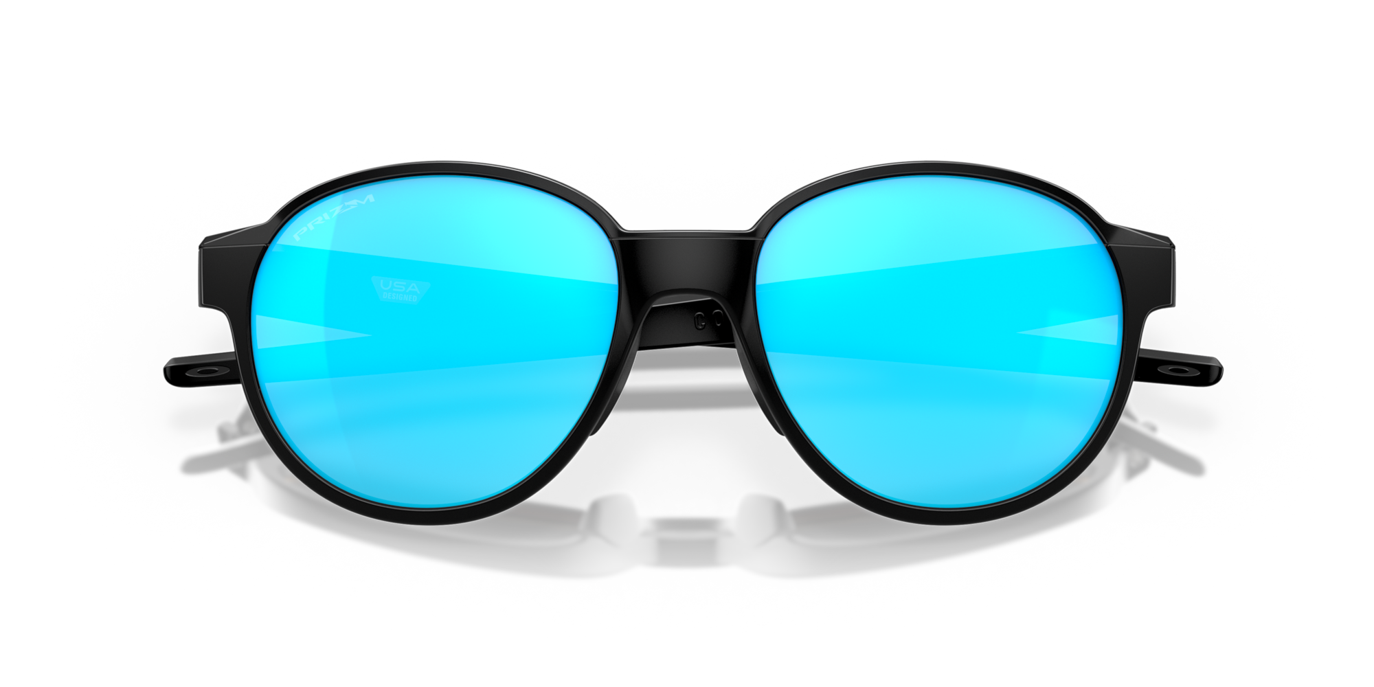 Oakley Okulary przeciwsłoneczne COINFLIP Matte Black/Prizm Sapphire OO4144-02