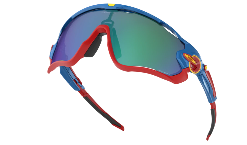 Oakley Okulary przeciwsłoneczne JAWBREAKER Snapback Collection Sapphire Blue/Prizm Jade OO9290-42