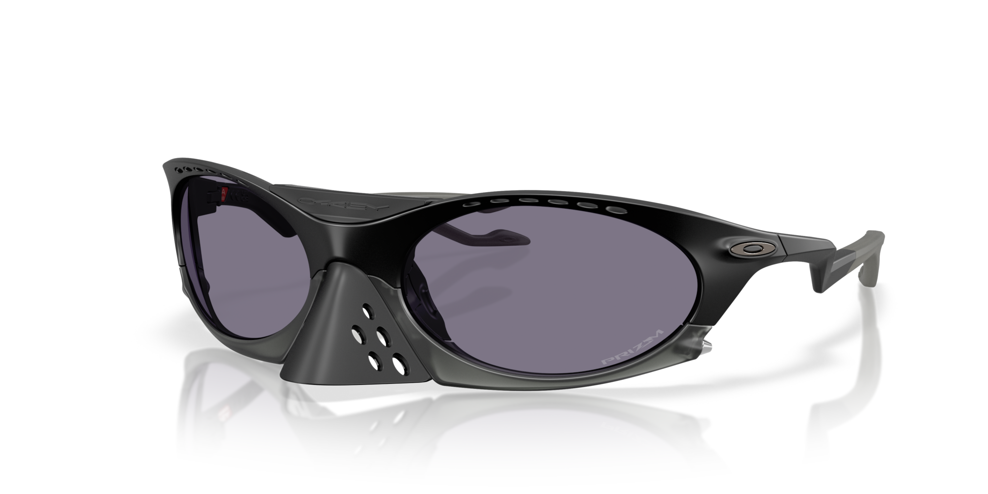 Oakley Okulary przeciwsłoneczne PLANTARIS Matte Black/Prizm Grey OO9437-01