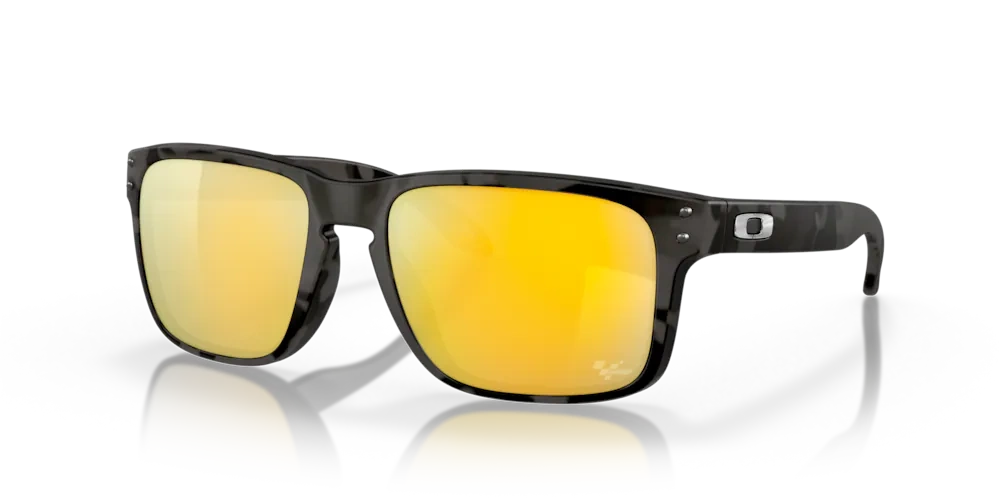 OAKLEY Okulary przeciwsłoneczne HOLBROOK Matte Black Tortoise/Prizm 24K Polarized OO9102-O3