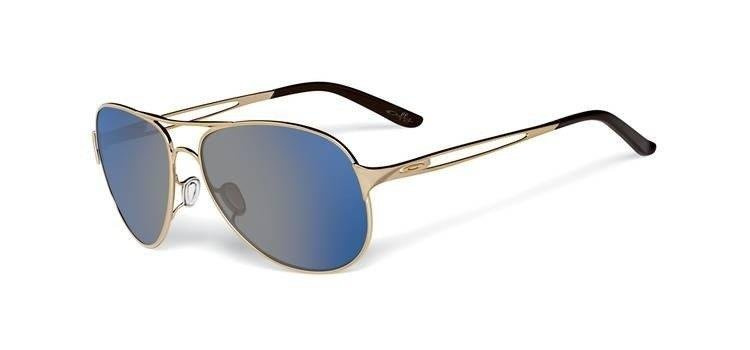 Oakley Okulary CAVEAT Polished Gold/Ice Iridium OO4054-16