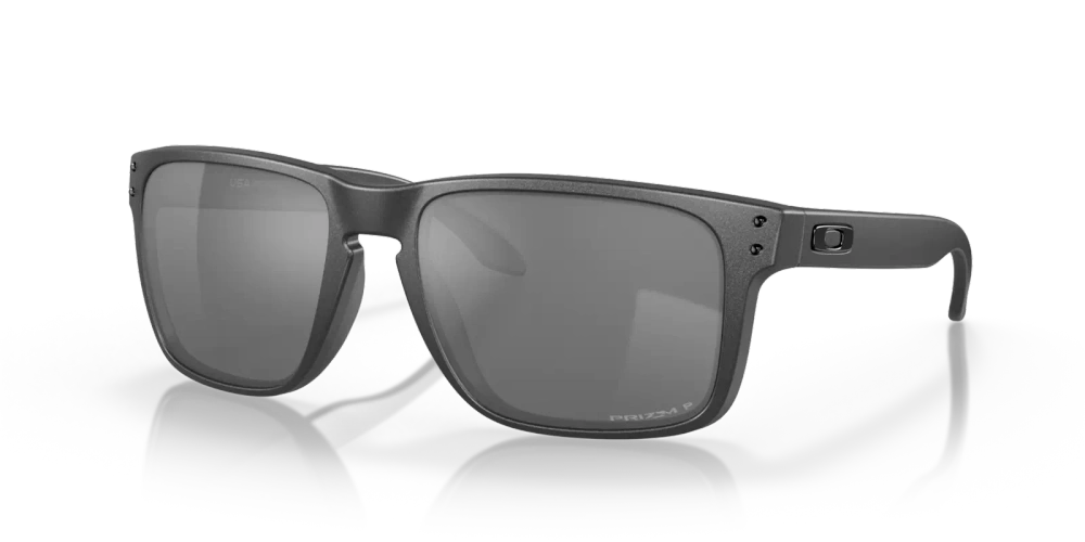 Oakley Sunglasses HOLBROOK XL Steel, Prizm Black Polarized OO9417-30