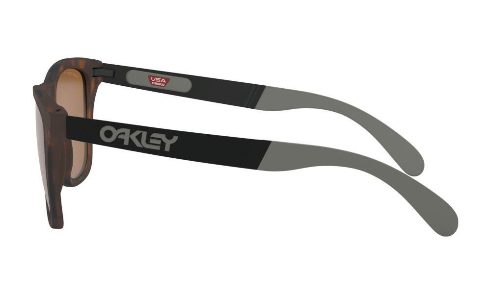 Oakley Okulary przeciwsłoneczne FROGSKINS MIX Matte Brown Tortoise / Prizm Tungsten Polarized OO9428-08