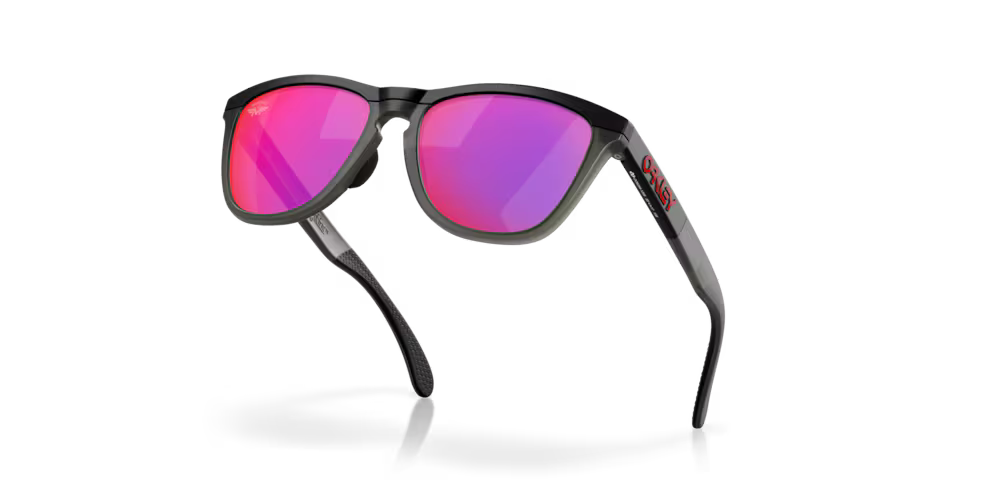 Oakley Sunglasses FROGSKINS RANGE Matte Black/Matte Grey Smoke / Prizm Road OO9284-13