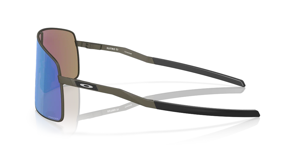 Oakley Okulary przeciwsłoneczne SUTRO TI Satin Lead / Prizm Sapphire OO6013-04