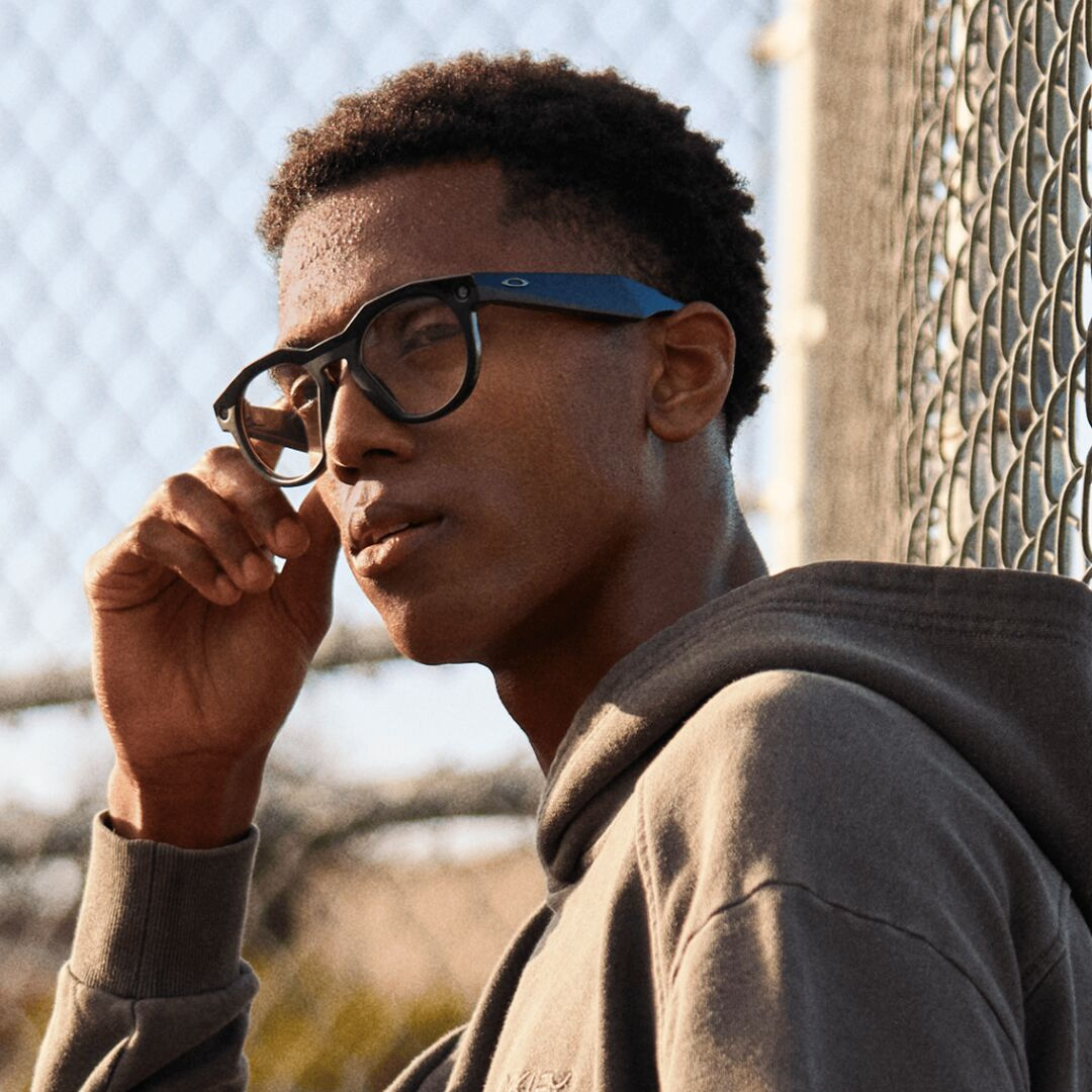 Oakley Meta HSTN - okulary Meta AI z kamerą OW8002-07