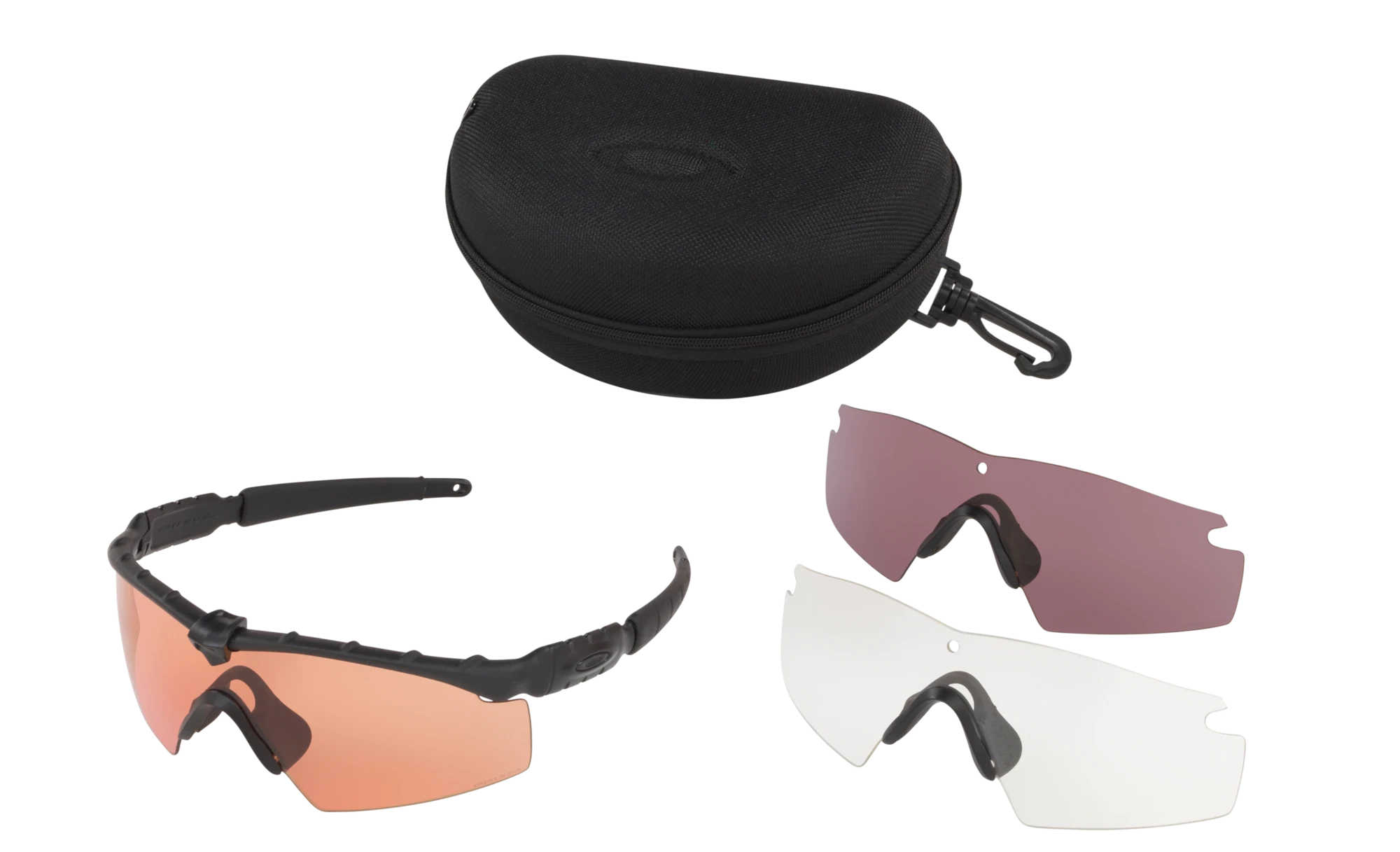 Oakley Okulary przeciwsłoneczne Balistyczne SI M FRAME 2.0 Matte Black/Clear OO9213-07