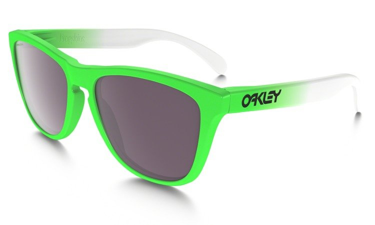 Oakley Okulary Prizm Olympic Green Fade Collection FROGSKINS Green Fade/Prizm Daily Polarized OO9013-99