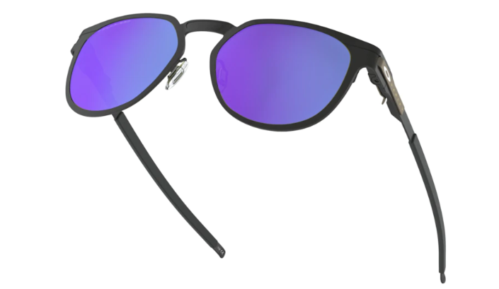 Oakley Okulary przeciwsłoneczne DIECUTTER Satin Black/Violet Iridium Polarized OO4137-06