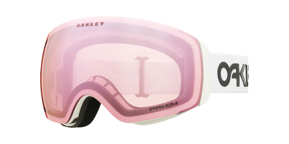 OAKLEY Snow Goggles FLIGHT DECK M Factory Pilot White/Prizm Snow Hight Intensity Pink OO7064-93