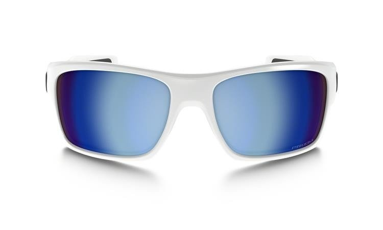 Oakley Okulary przeciwsłoneczne TURBINE XS Polished White / Prizm Deep Water Polarized OJ9003-07