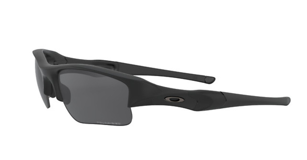 Oakley Sunglasses FLAK JACKET XLJ Matte Black/Grey Polarized OO9009 11-435
