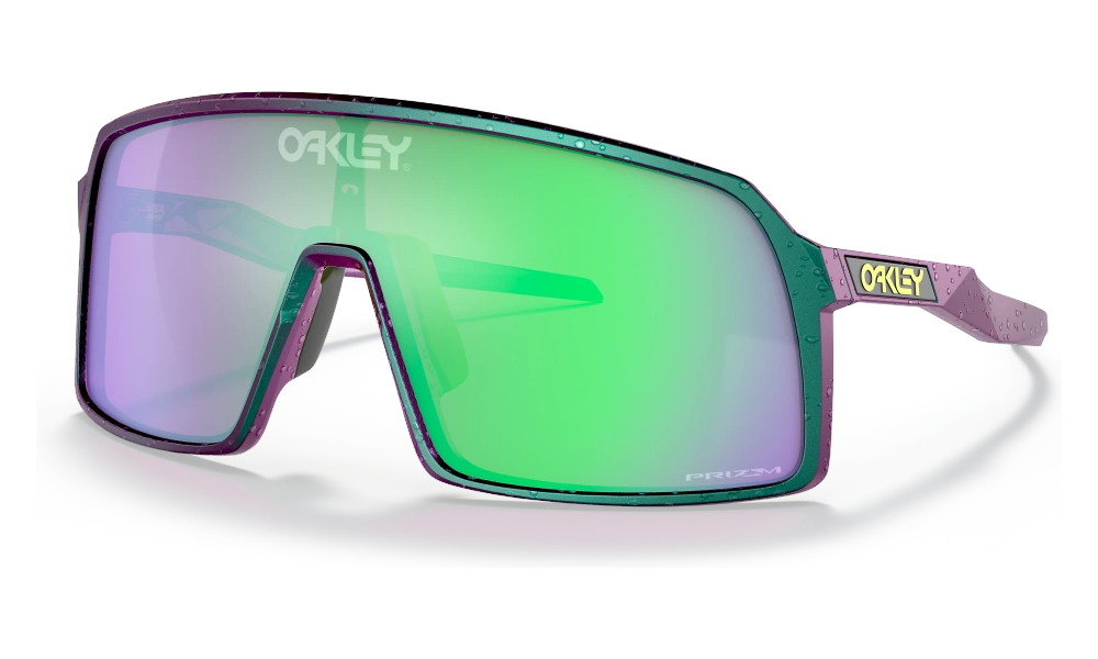 Oakley Okulary przeciwsłoneczne SUTRO Green Purple Splatter/Prizm Road Jade OO9406-59