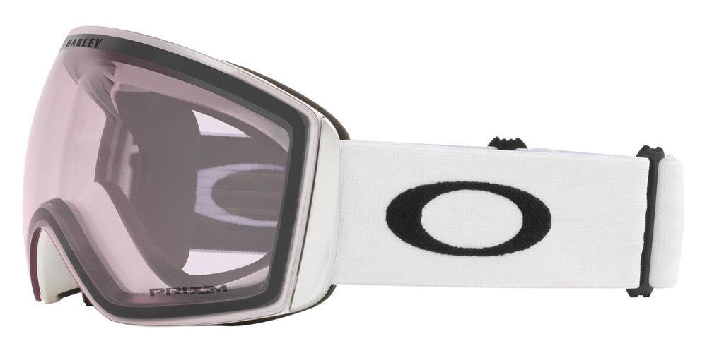 OAKLEY Gogle zimowe FLIGHT DECK L Matte White/Prizm Snow Clear OO7050-98
