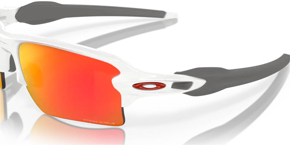 Oakley Okulary przeciwsłoneczne FLAK 2.0 XL Polished White/Prizm Ruby OO9188-93