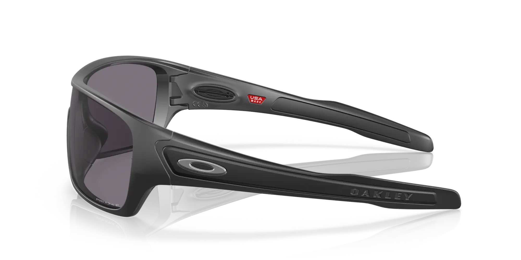 OAKLEY Sunglasses TURBINE ROTOR Matte Black/Prizm Grey Polarized OO9307-28