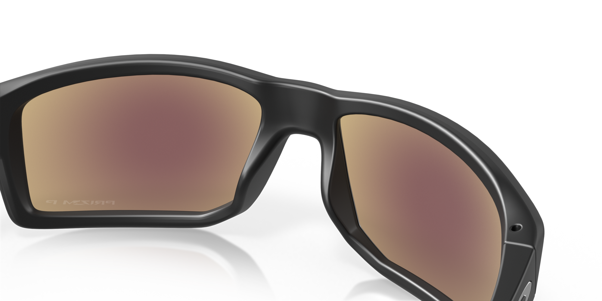 Oakley Okulary przeciwsłoneczne GIBSTON Matte Black/Prizm Sapphr Iridium Polarized OO9449-12
