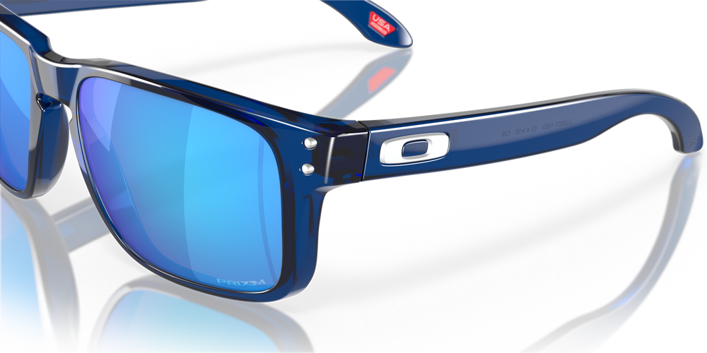 Oakley Okulary przeciwsłoneczne Holbrook XS Transparent Blue, Prizm Sapphire OJ9007-19