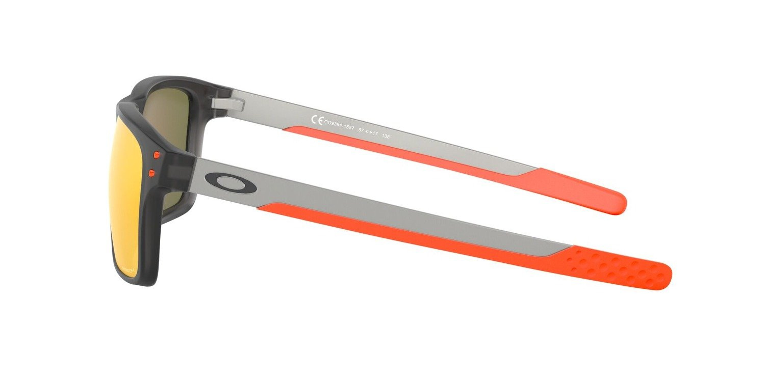 Oakley Okulary przeciwsłoneczne HOLBROOK MIX Matte Grey Smoke / Prizm Ruby OO9384-15
