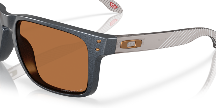 Oakley Okulary przeciwsłoneczne HOLBROOK XL Blue steel / Prizm bronze polarized OO9417-49