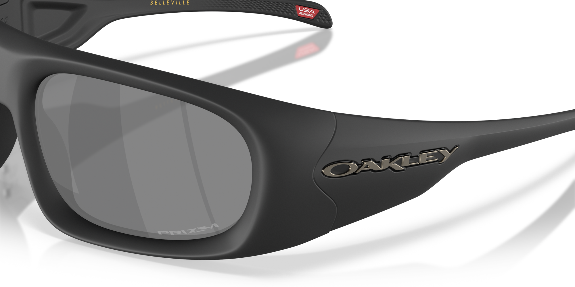 Oakley Sunglasses BELLEVILLE Black Suede/Prizm Black OO9491-06