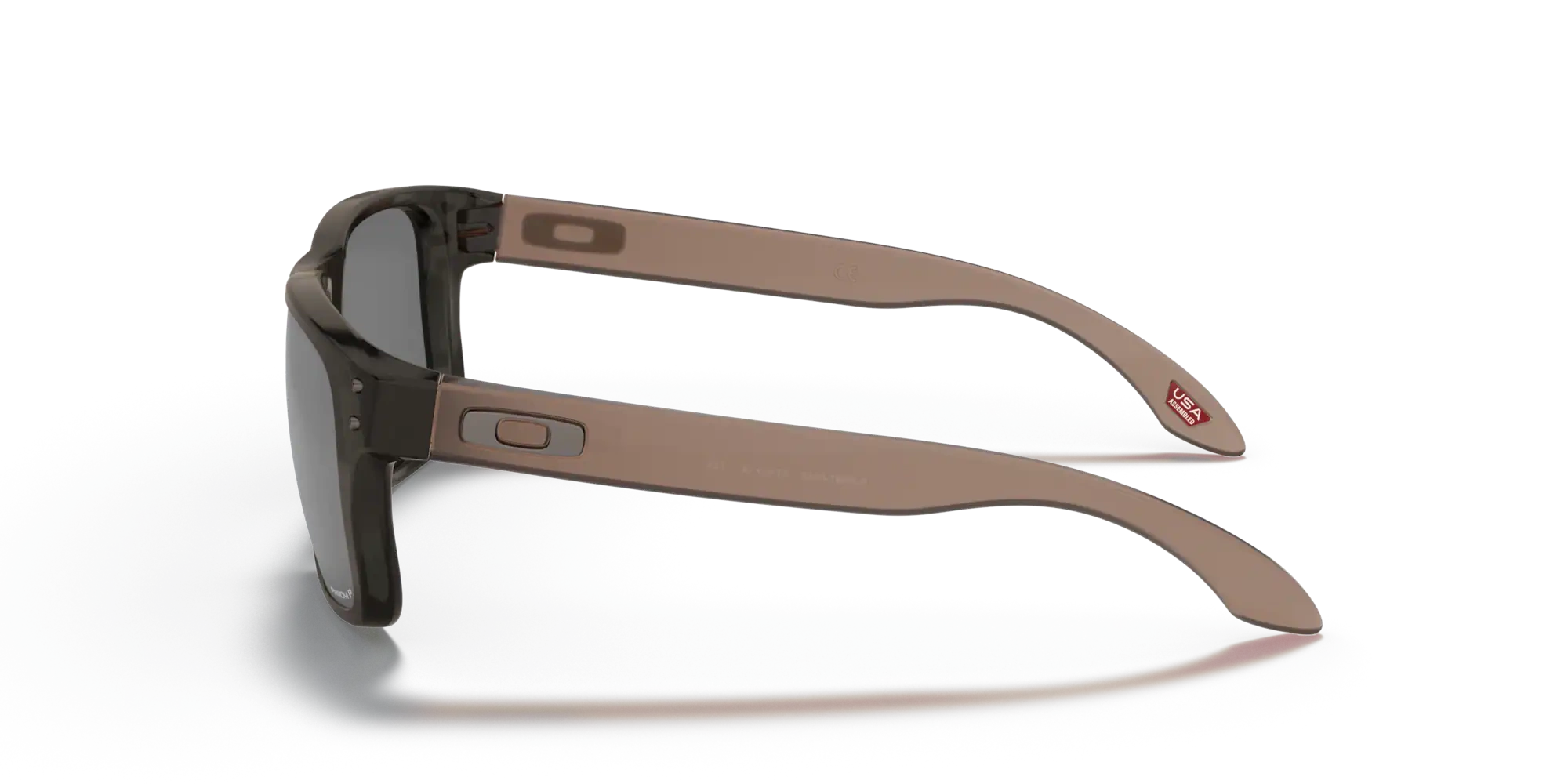 Oakley Okulary przeciwsłoneczne Dziecięce HOLBROOK XS Translucent Grey Smoke/Prizm Black Polarized OJ9007-08