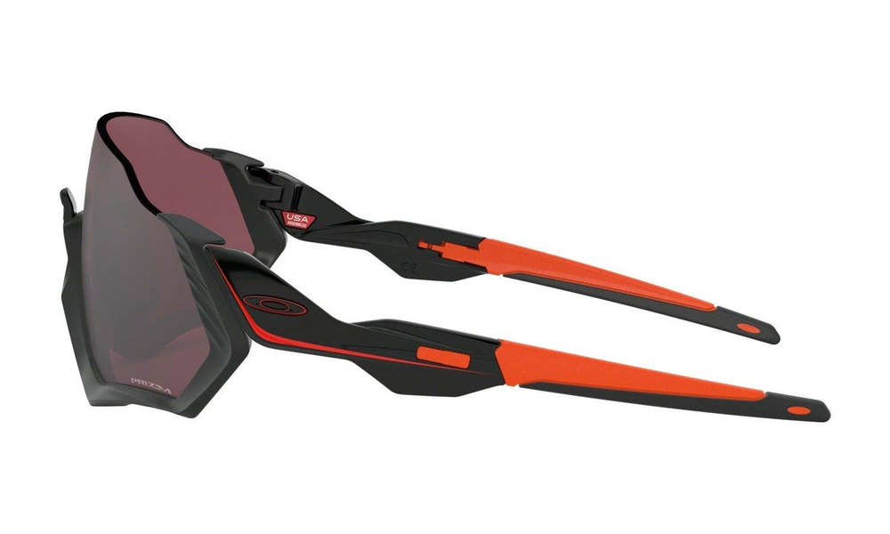 Oakley Sunglasses FLIGHT JACKET Matte Black/Prizm Road Black OO9401-13