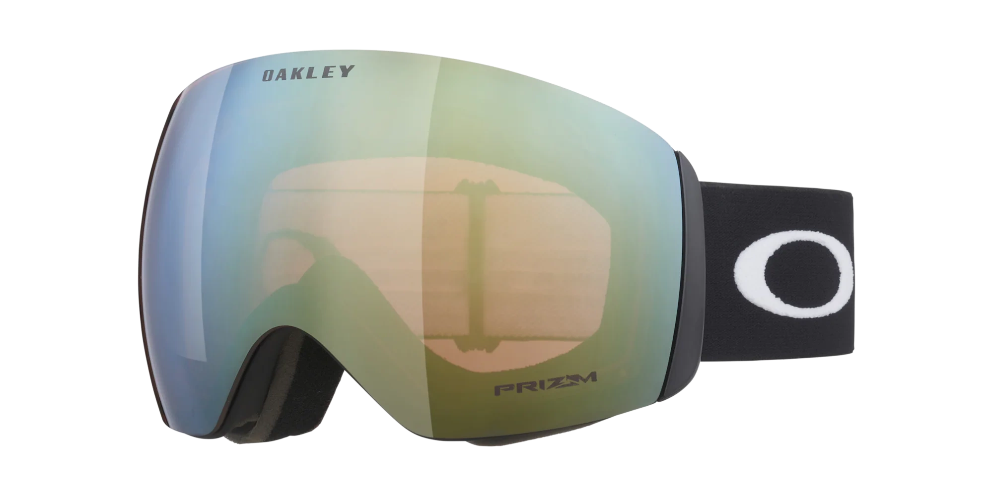 OAKLEY Goggles Snow FLIGHT DECK L Matte Black / Prizm Sage Gold OO7050-C0