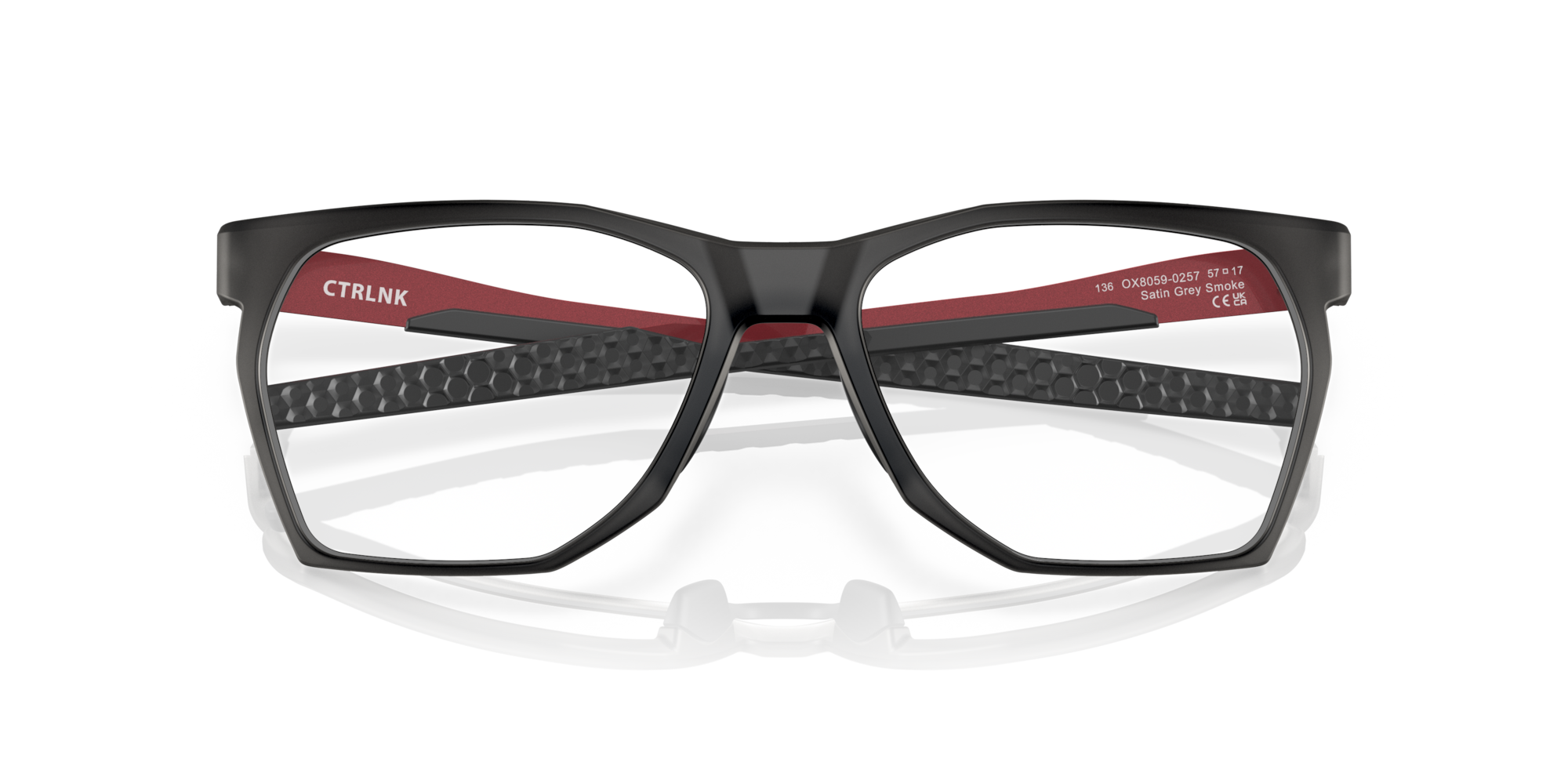 Oakley Okulary korekcyjne CTRLNK Satin Grey Smoke OX8059-02