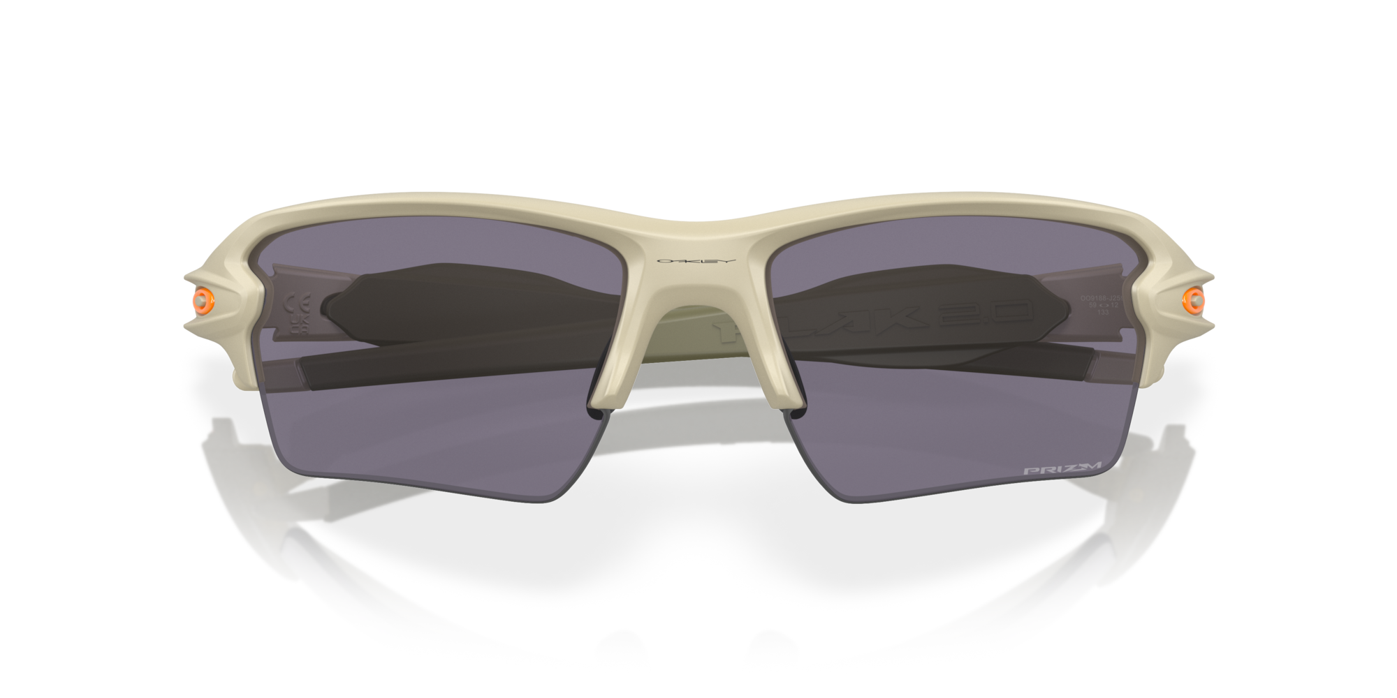 Oakley Sunglasses FLAK 2.0 XL Latitude Collection Matte Sand/Prizm Grey OO9188-J2