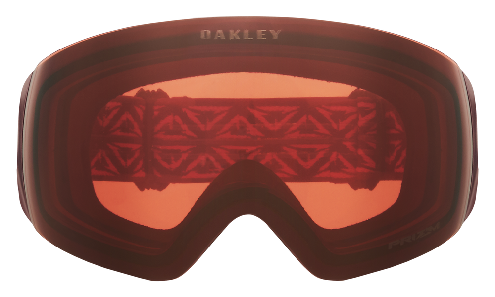 OAKLEY Gogle Snow FLIGHT DECK M Prizm Icon Grenache Rubine/Prizm Snow Rose OO7064-86