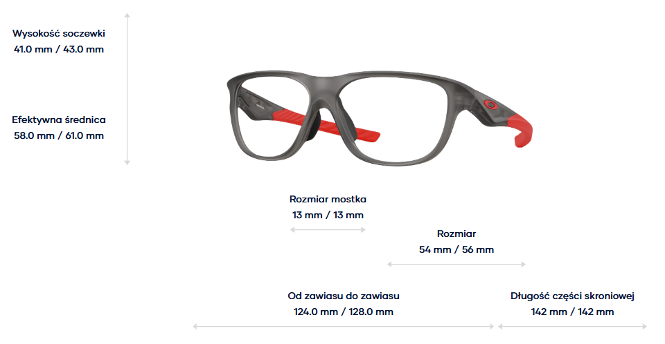 Oakley Okulary korekcyjne Versafuse SS OX8199D-02