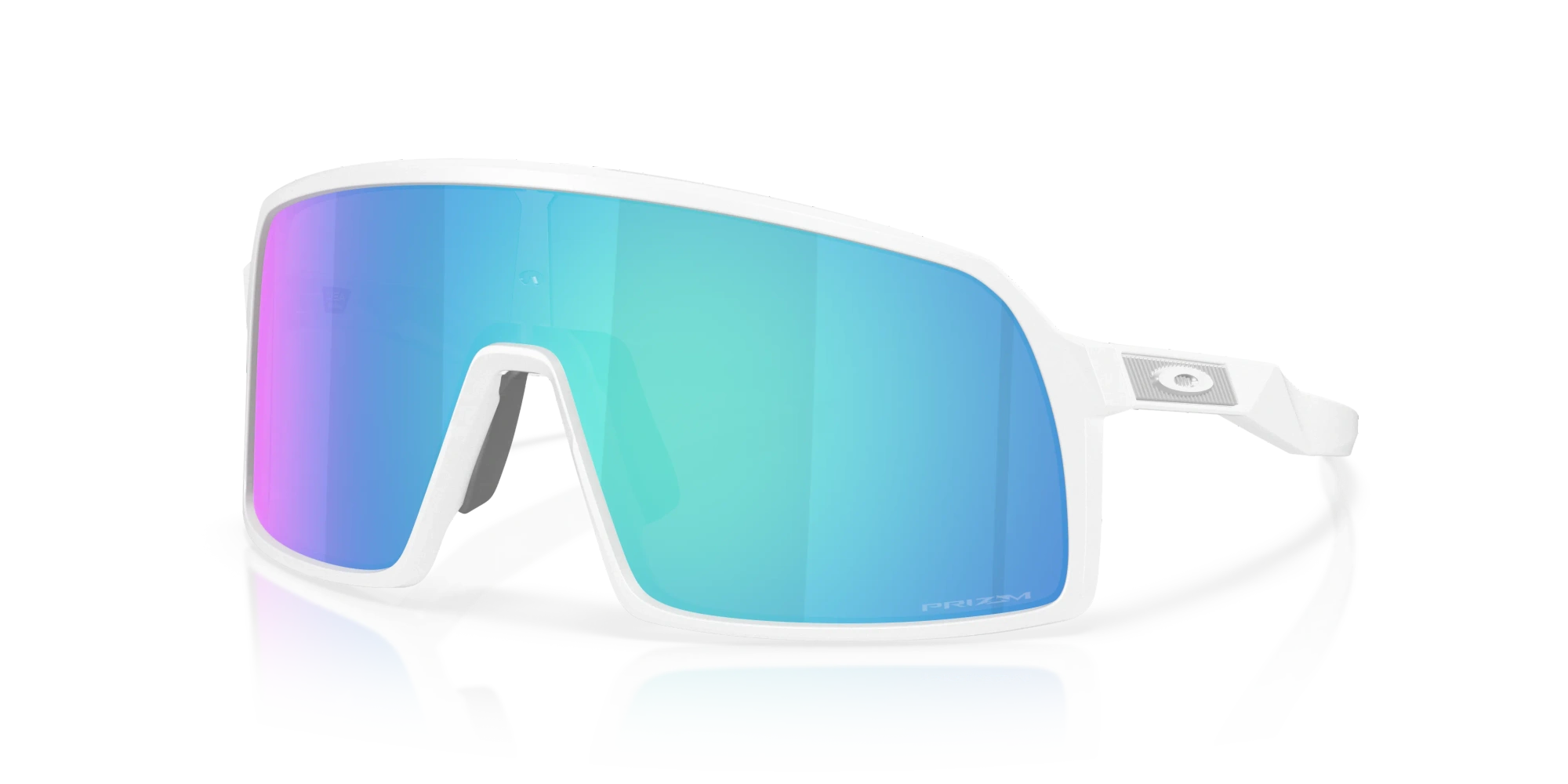 Oakley Okulary przeciwsłoneczne SUTRO S Matte White/Prizm Sapphire OO9462-15