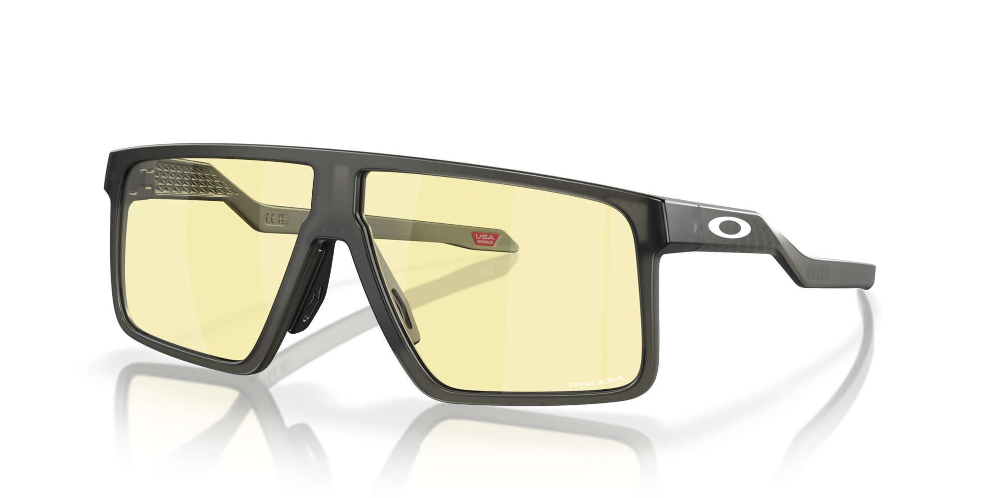 Oakley Okulary przeciwsłoneczne HELUX Matte Grey Smoke/Prizm Gaming OO9285-02