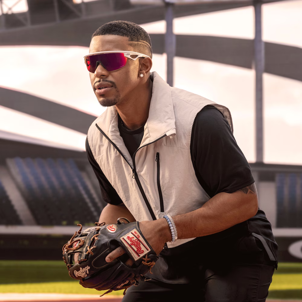 Oakley Okulary przeciwsłoneczne SPHAERA Matte White / Prizm Field OO9403-11