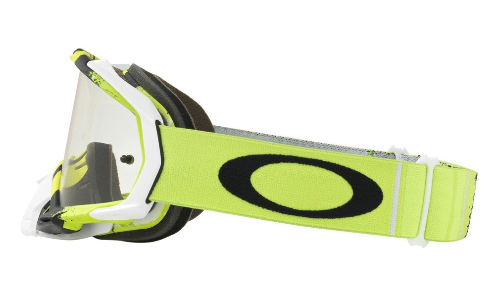 Gogle MAYHEM PRO MX/MTB Pinned Race Green Yellow/Clear OO7051-30