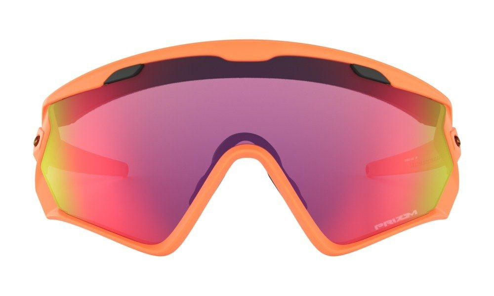 Oakley WIND JACKET 2.0 Matte Neon Orange/Prizm Road OO9418-15
