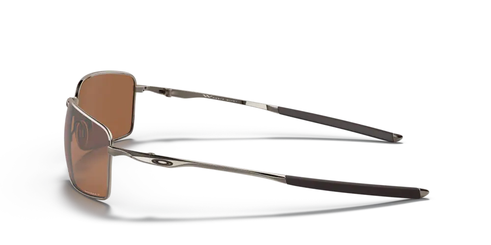 Oakley Okulary przeciwsłoneczne SQUARE WIRE Tungsten/Prizm Tungsten Polarized OO4075-14