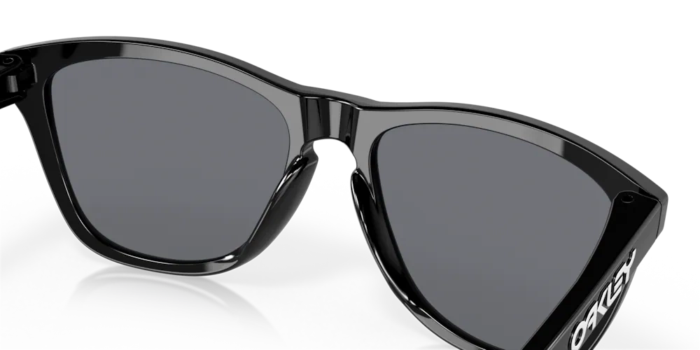 Oakley Sunglasses Frogskins Polished Black/Grey 24-306