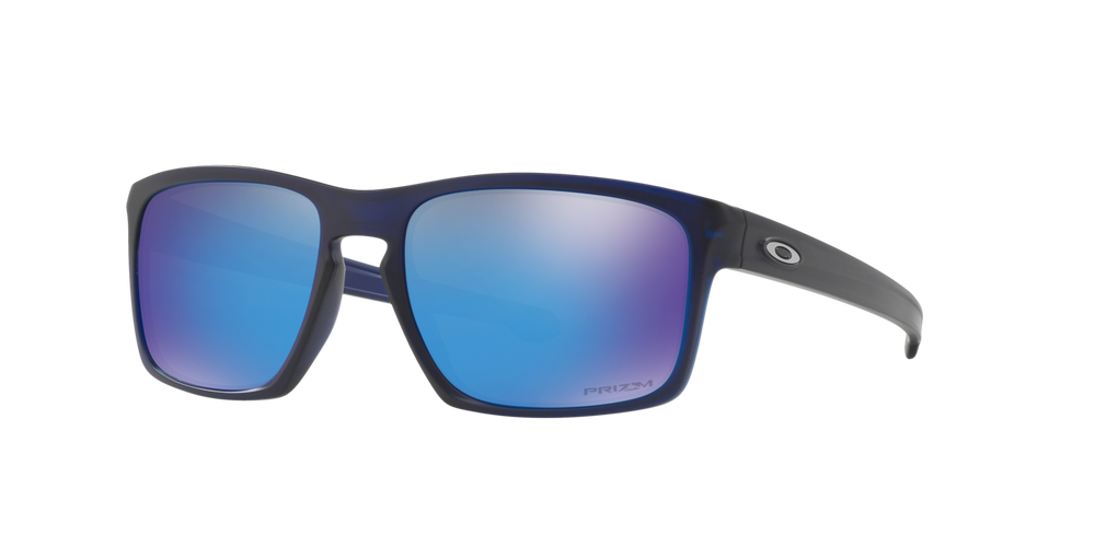 Oakley Okulary przeciwsłoneczne SLIVER Matte Translucent Blue/Prizm Sapphire OO9262-45